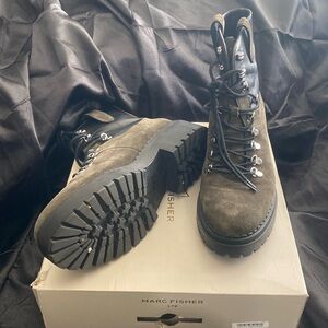Mark Fisher suede hiking boots
